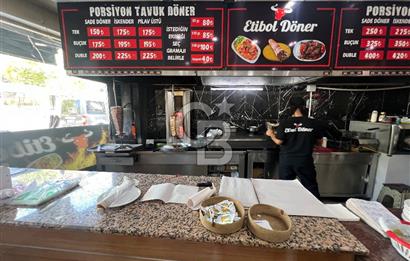 Karşıyaka’da Anadolu Caddesi üzeri 140m2 Devirli Dönerci