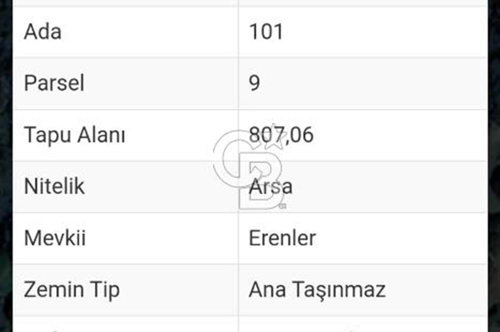 CB CLASS ORHANLI GOKTEPE İMARLI 807 M2 HOBİ BAHÇESİ