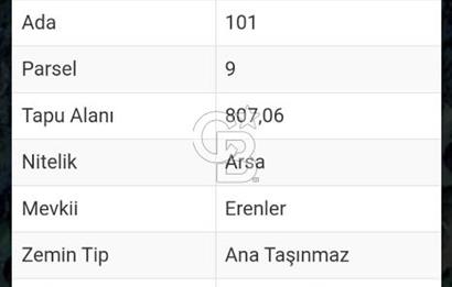 CB CLASS ORHANLI GOKTEPE İMARLI 807 M2 HOBİ BAHÇESİ