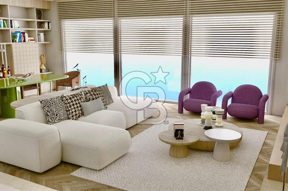 Çeşme Ayasaranda 'da Deniz Manzaralı Eşyalı Daire