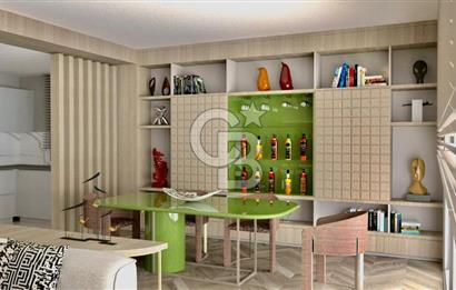 Çeşme Ayasaranda 'da Deniz Manzaralı Eşyalı Daire