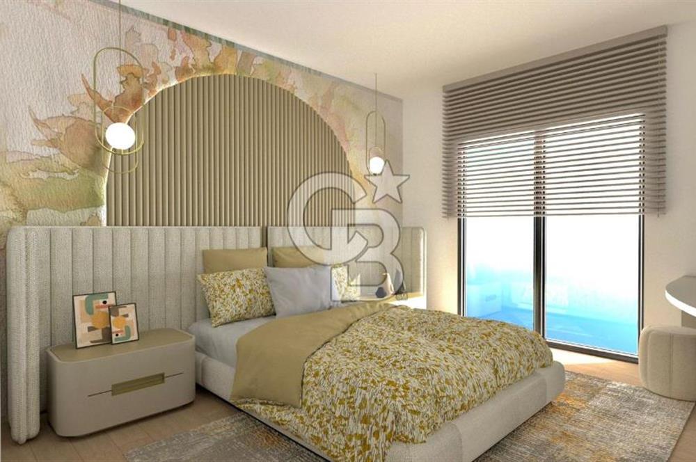 Çeşme Ayasaranda 'da Deniz Manzaralı Eşyalı Daire