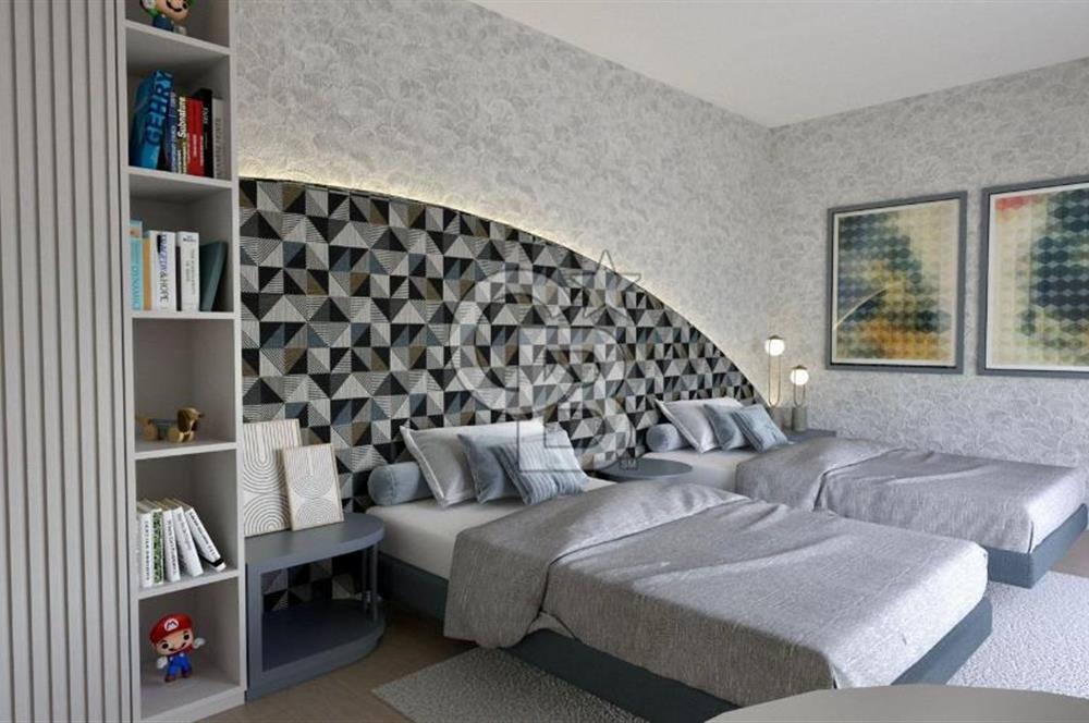 Çeşme Ayasaranda 'da Deniz Manzaralı Eşyalı Daire