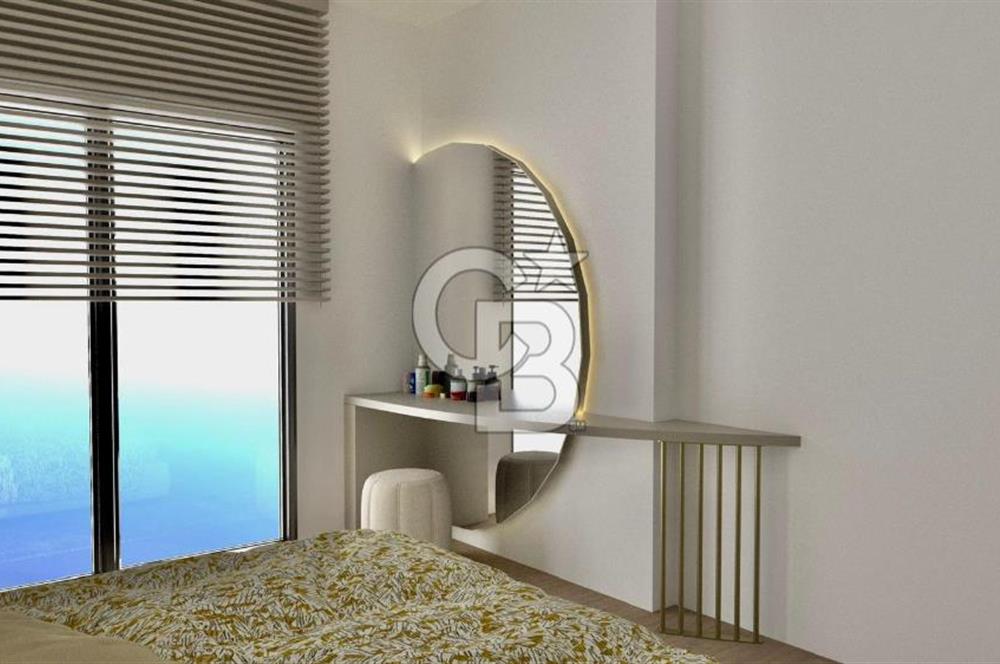Çeşme Ayasaranda 'da Deniz Manzaralı Eşyalı Daire