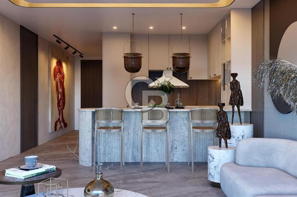 Çeşme Ayasaranda 'da Deniz Manzaralı Eşyalı Daire