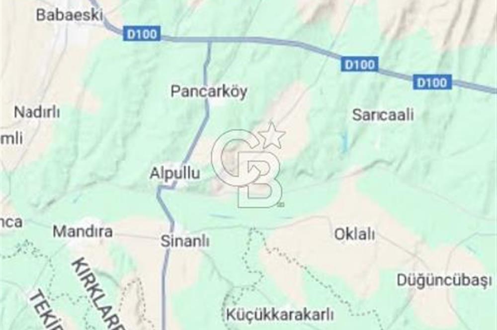 Kırklareli,Düğüncülü köyünde ,taş evli köy içinde tarla