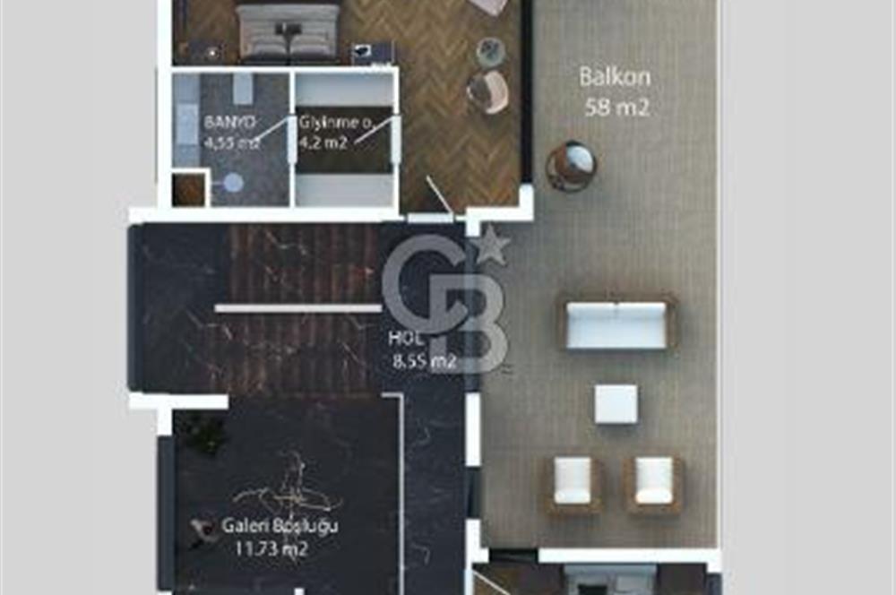 Gölbaşı Hacılar'da 450m2 Villa