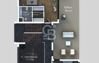 Gölbaşı Hacılar'da 450m2 Villa