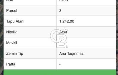 Çiğli Harmandalı,da 7 Kat İmarlı 1.242 m2 Tic.Konut İmarlı Arsa