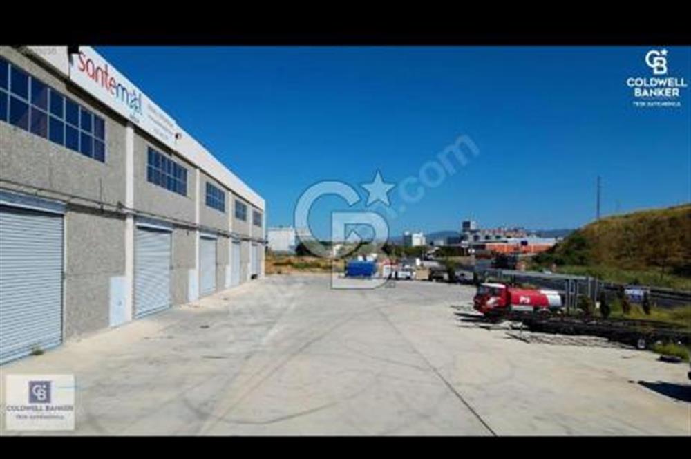İSMAİL ÇELİK'TEN MUHTEŞEM KONUMDA 1000m2 DEPO