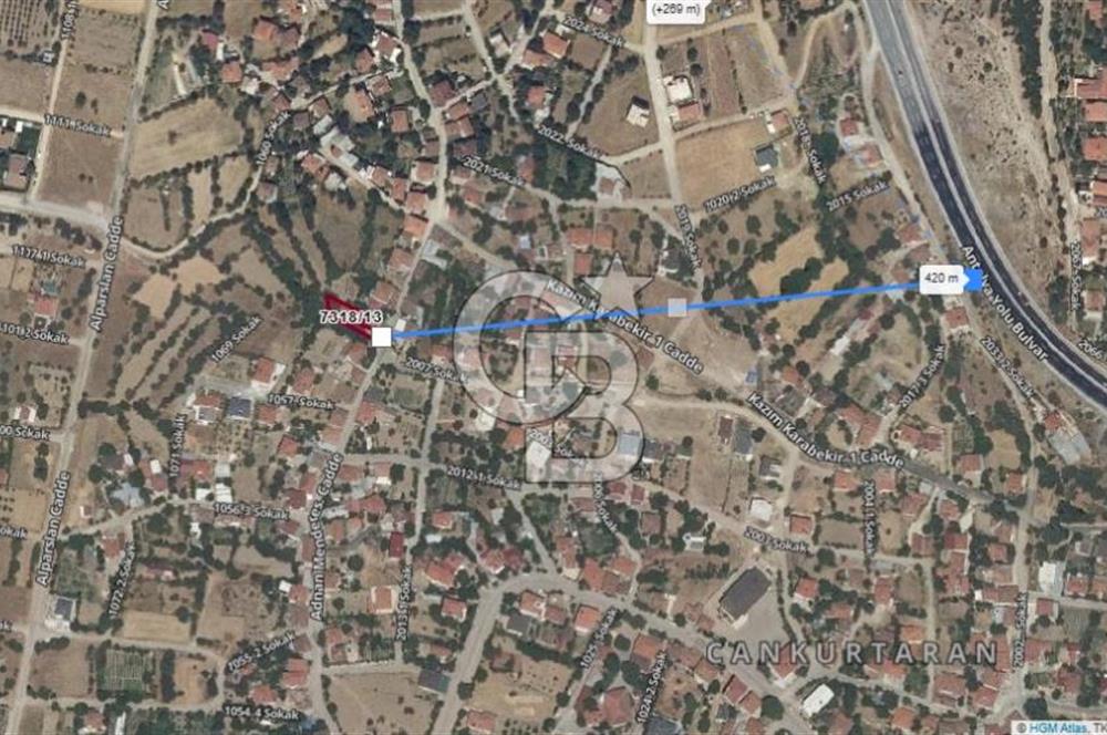 Cankurtaran Köy İçi Konut İmarlı 432 M² Satılık Arsa 