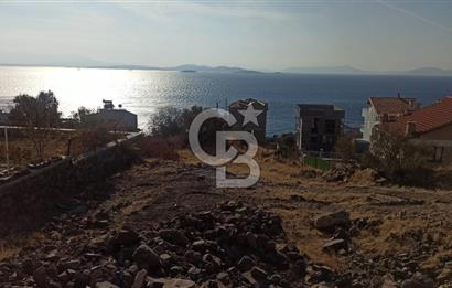 Dikili Çandarlı'da Panoramik Deniz Manzaralı Villa Arsası