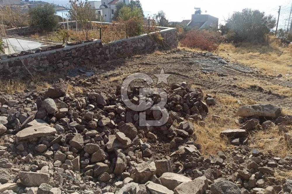 Dikili Çandarlı'da Panoramik Deniz Manzaralı Villa Arsası