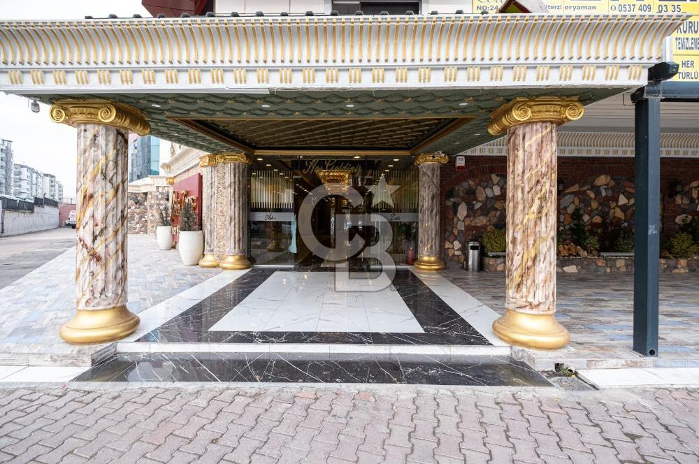 ERYAMAN DA İSTANBUL YOLUNA CEPHE 1500 M2 SATILIK DÜĞÜN SALONU