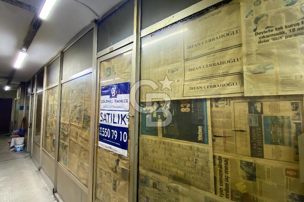 KEMANKEŞ'DE KARAKÖY PASAJ'INDA 4M2 OFİS&DEPO