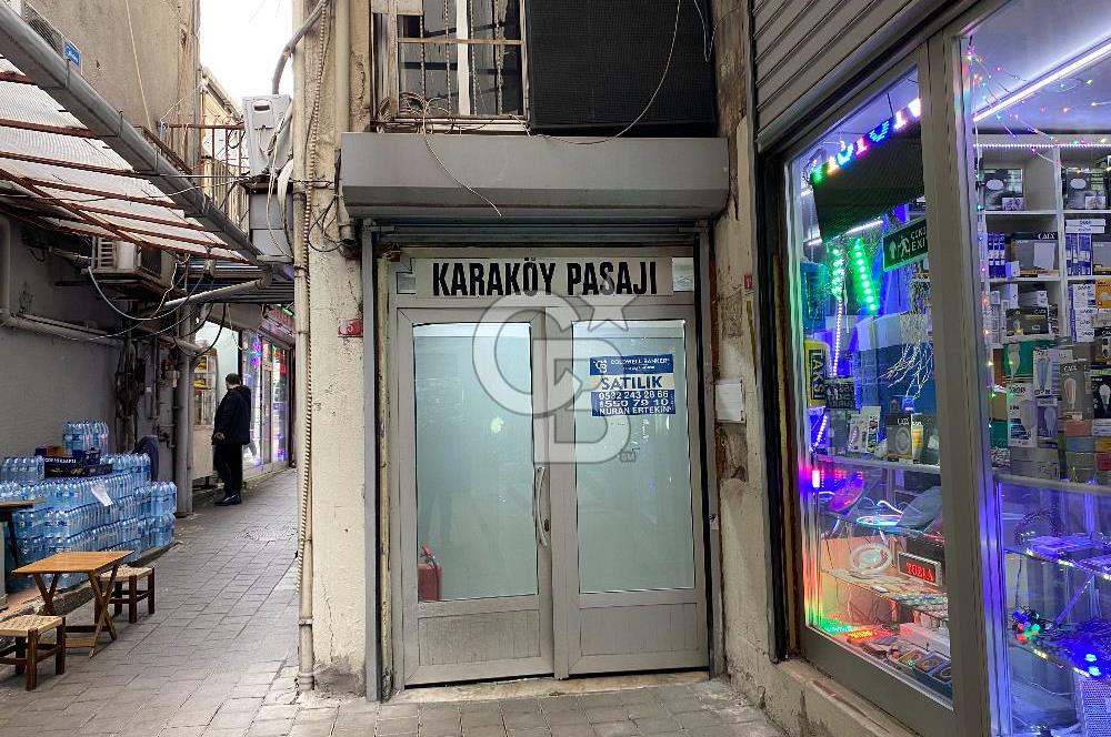 KEMANKEŞ'DE KARAKÖY PASAJ'INDA 4M2 OFİS&DEPO