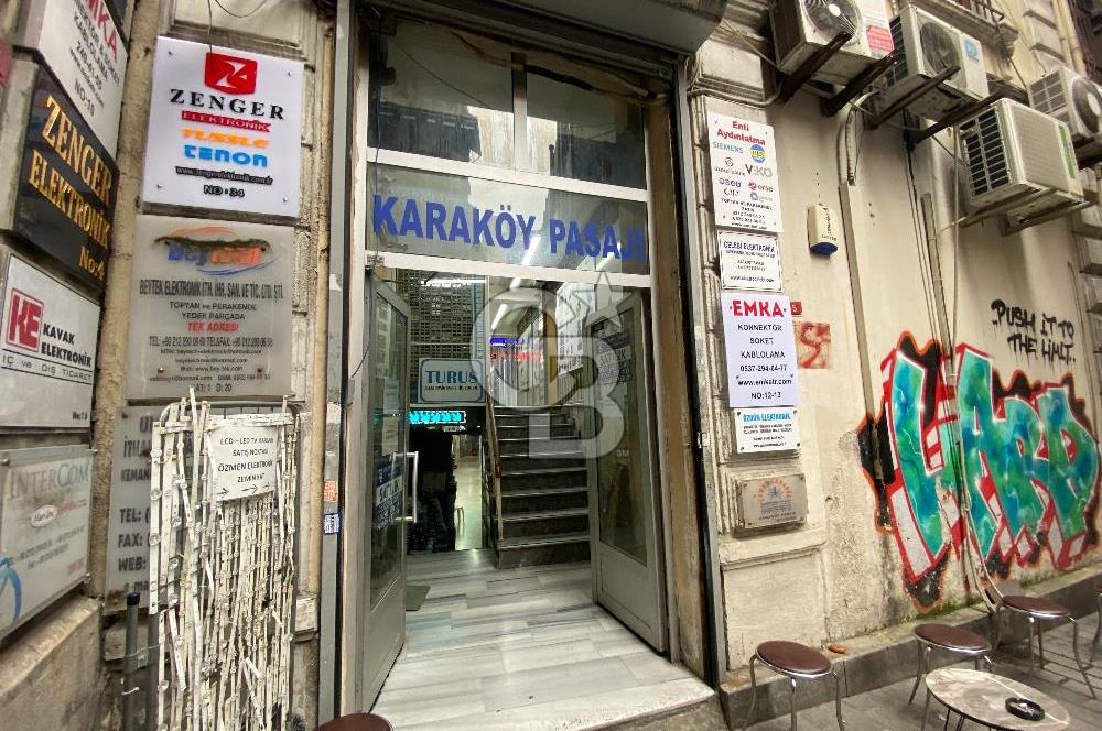 KEMANKEŞ'DE KARAKÖY PASAJ'INDA 4M2 OFİS&DEPO