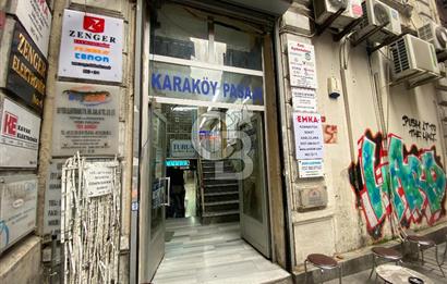 KEMANKEŞ'DE KARAKÖY PASAJ'INDA 4M2 OFİS&DEPO