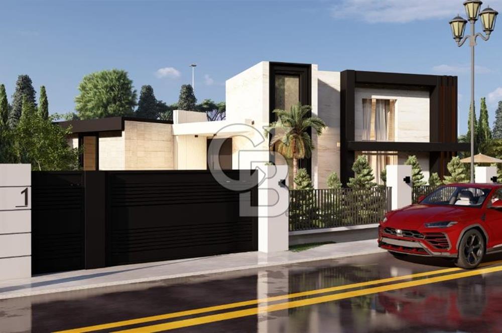 Çeşme Ovacık’ta 5+2 Müstakil 415m2 Satılık Triplex Havuzlu Villa