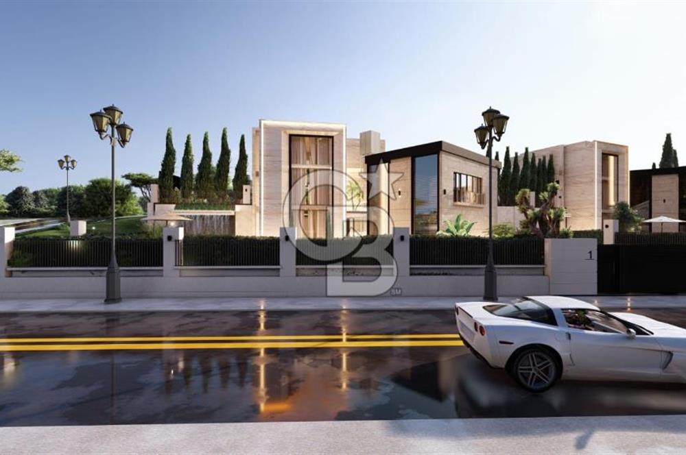 Çeşme Ovacık’ta 5+2 Müstakil 415m2 Satılık Triplex Havuzlu Villa