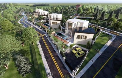 Çeşme Ovacık’ta 5+2 Müstakil 415m2 Satılık Triplex Havuzlu Villa