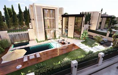 Çeşme Ovacık’ta 5+2 Müstakil 415m2 Satılık Triplex Havuzlu Villa
