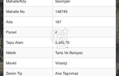 Manisa Demirci Caddeye Paralel 3342m2 Satılık Tarla