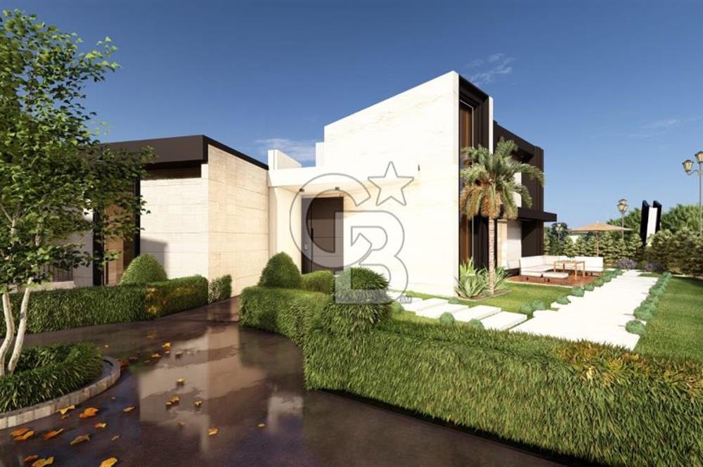 Çeşme Ovacık’ta 5+2 Müstakil 415m2 Satılık Triplex Havuzlu Villa