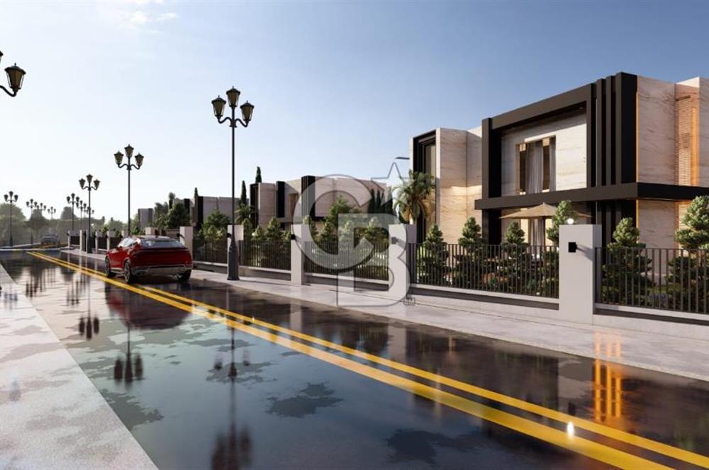 Çeşme Ovacık’ta 5+2 Müstakil 415m2 Satılık Triplex Havuzlu Villa