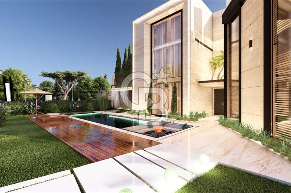 Çeşme Ovacık’ta 5+2 Müstakil 415m2 Satılık Triplex Havuzlu Villa
