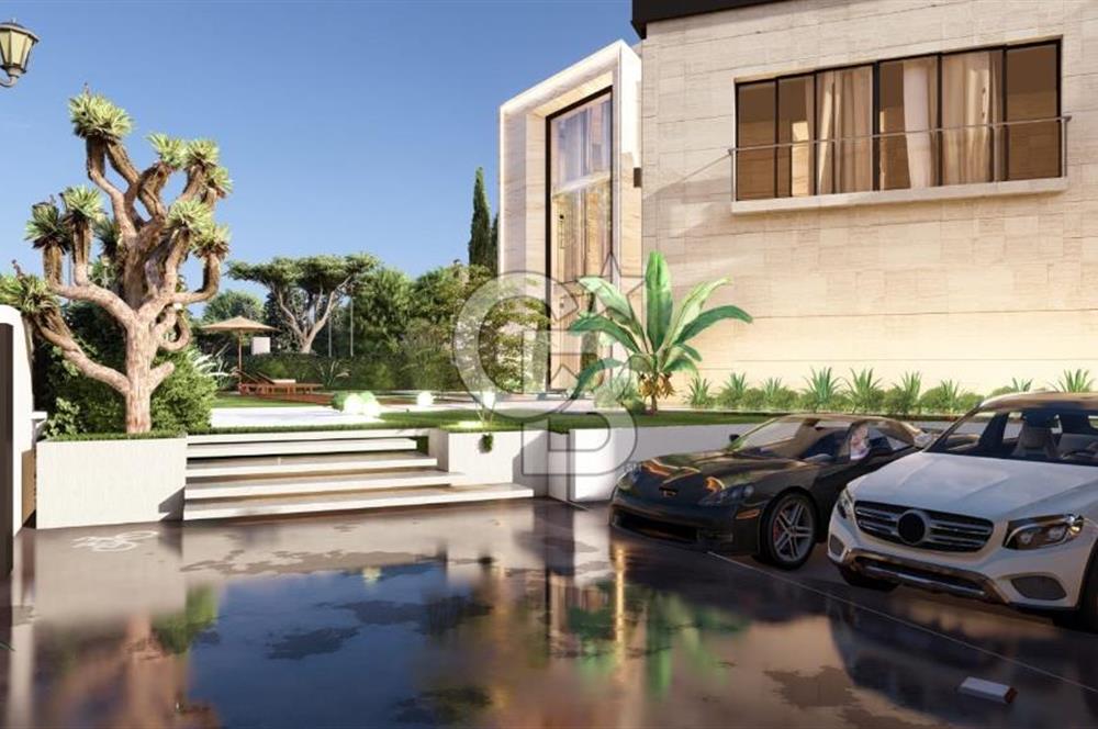Çeşme Ovacık’ta 5+2 Müstakil 415m2 Satılık Triplex Havuzlu Villa