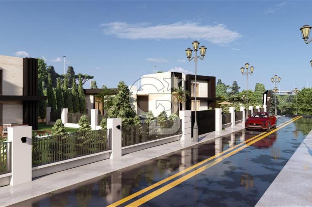 Çeşme Ovacık’ta 5+2 Müstakil 415m2 Satılık Triplex Havuzlu Villa
