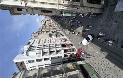 İSTİKLAL CADDESİ ÜZERİNDE 450 M2 3 KATLI OFİS