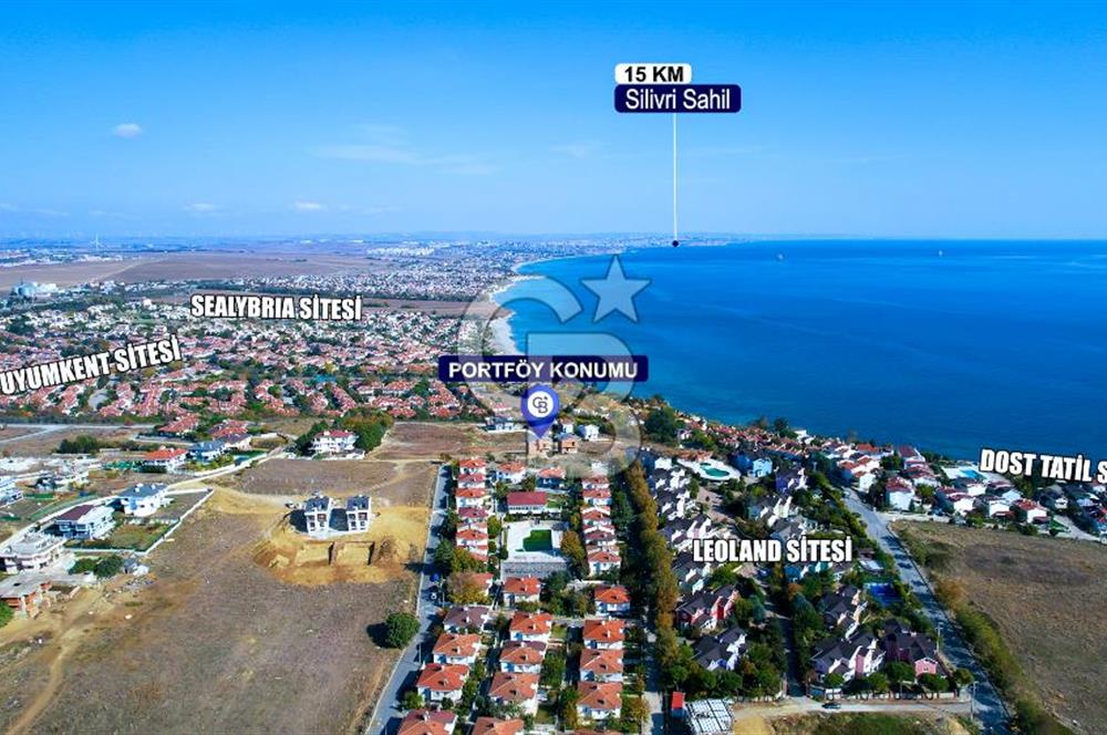 SİLİVRİ CANBAZTEPE MEVKİİ SATILIK 4+2 MÜSTAKİL VİLLA