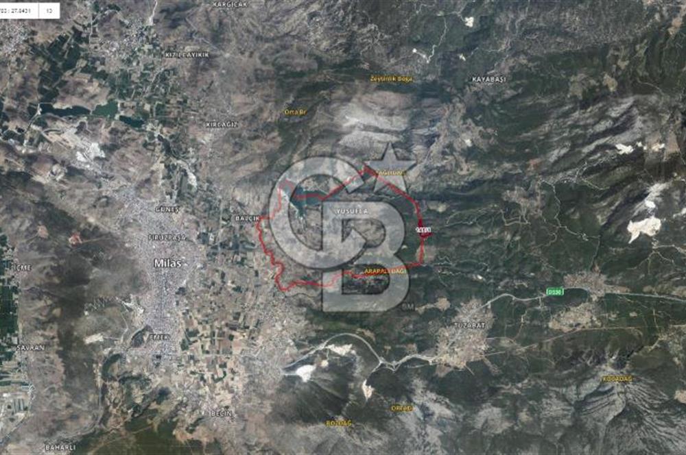 Milas Yusufcada 52.400 m2 Kaçırılmayacak Tarla Fırsatı!