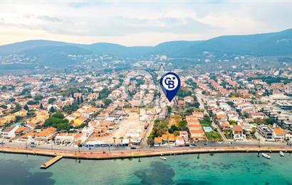 İzmir Urla Çeşmealtı'nda Satılık Deniz Manzaralı Dubleks Villa