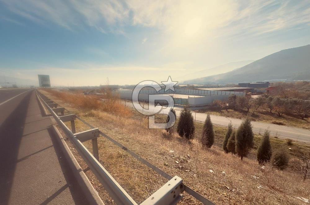 kemalpaşa Otoban Yanı 4400 m2 Etrafı Çevrili Kiralık Depo Alanı