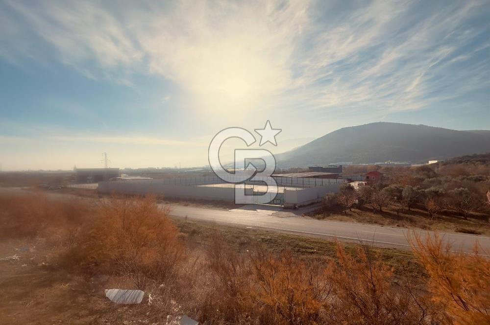 kemalpaşa Otoban Yanı 4400 m2 Etrafı Çevrili Kiralık Depo Alanı