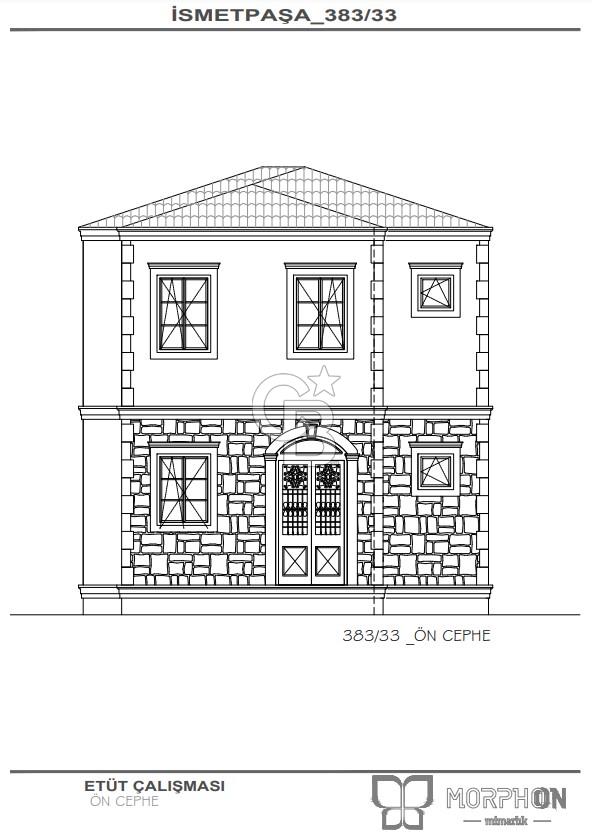 Ayvalık İsmepaşa Mahallesinde Konut Projesi Çizilmiş Arsa