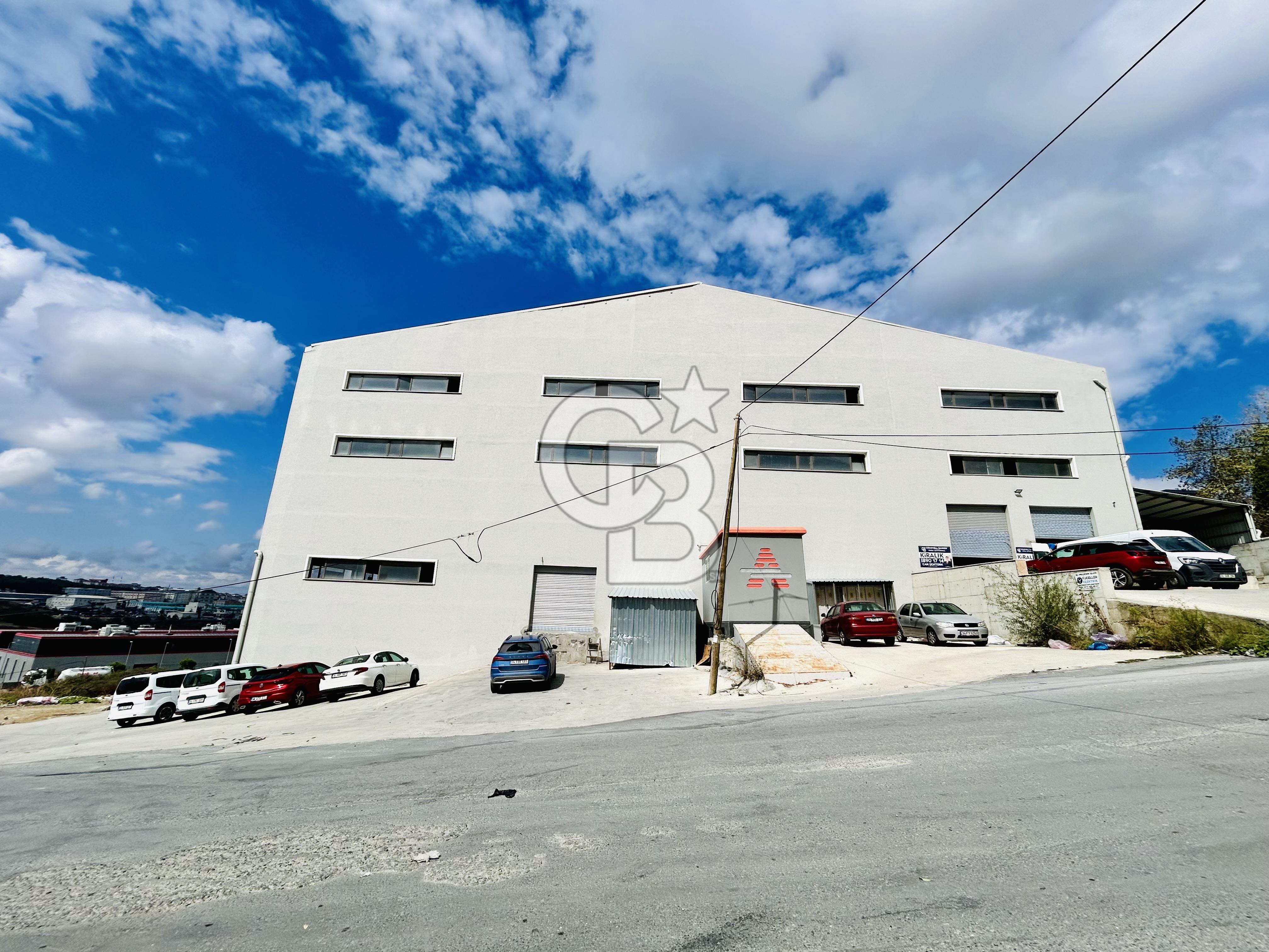 Hadımköy Kiralık 1300m2 Depo & Fabrika Katı İmalata Uygun
