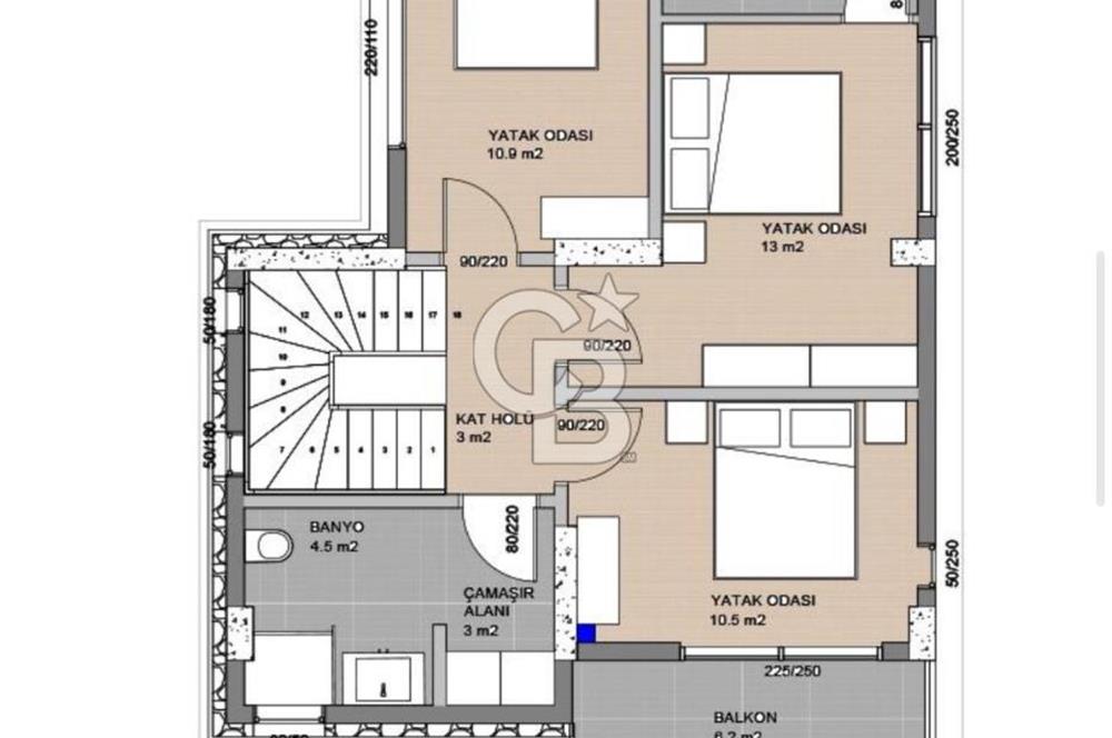 Karaburun Saip Mahallesi'nde 4+1 Müstakil Villa
