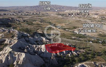 CB ANATOLİA/ GÖREME-AVANOS YOLUNDA 2000m² TURİZM YATIRIM FIRSATI