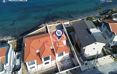 Karaburun Merkez Mahallesi Kuyucak'da 3+1 Denize Sıfır Villa