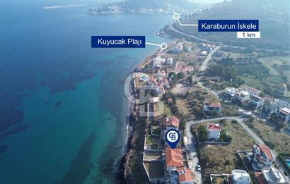 Karaburun Merkez Mahallesi Kuyucak'da 3+1 Denize Sıfır Villa