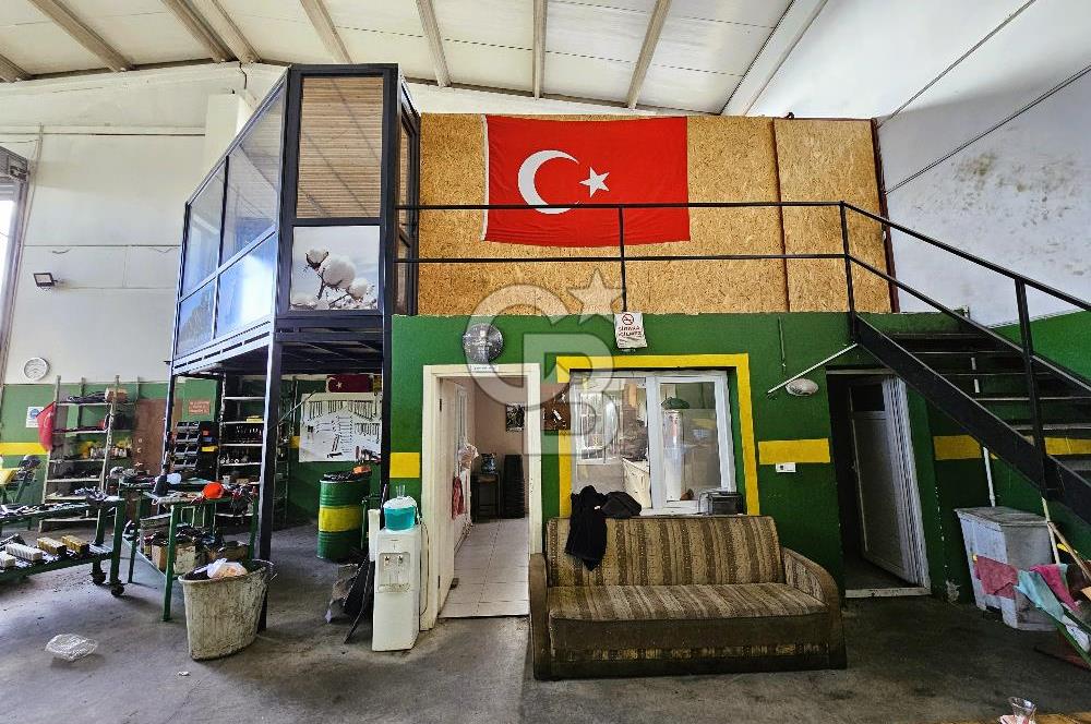 AYDIN SÖKE OSB'DE 600m² KULLANIM ALANLI KİRACILI SATILIK DÜKKAN