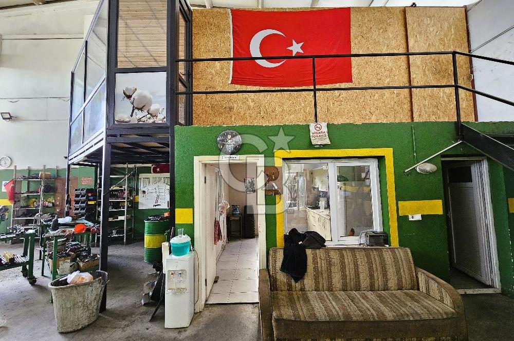 AYDIN SÖKE OSB'DE 600m² KULLANIM ALANLI KİRACILI SATILIK DÜKKAN