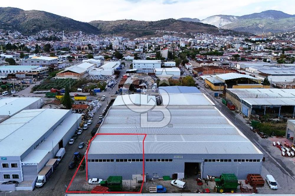 AYDIN SÖKE OSB'DE 600m² KULLANIM ALANLI KİRACILI SATILIK DÜKKAN