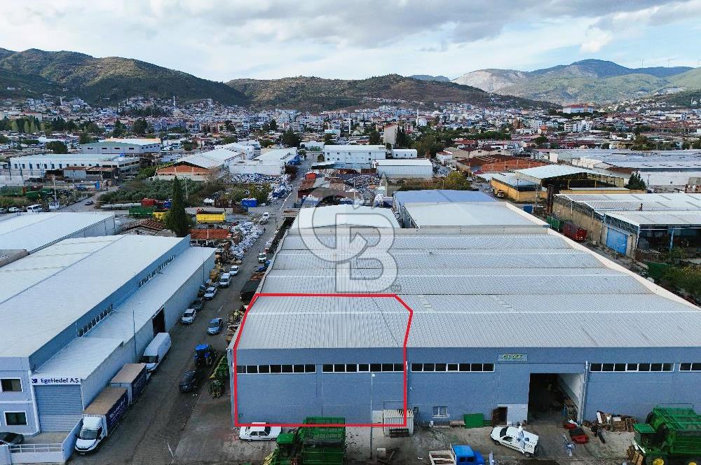 AYDIN SÖKE OSB'DE 600m² KULLANIM ALANLI KİRACILI SATILIK DÜKKAN