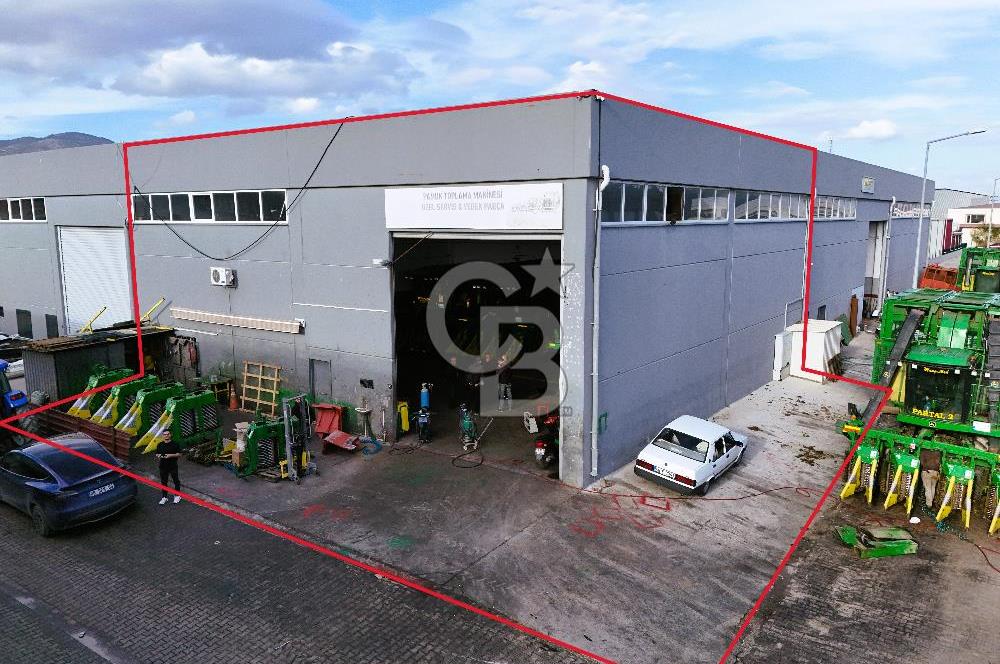 AYDIN SÖKE OSB'DE 600m² KULLANIM ALANLI KİRACILI SATILIK DÜKKAN