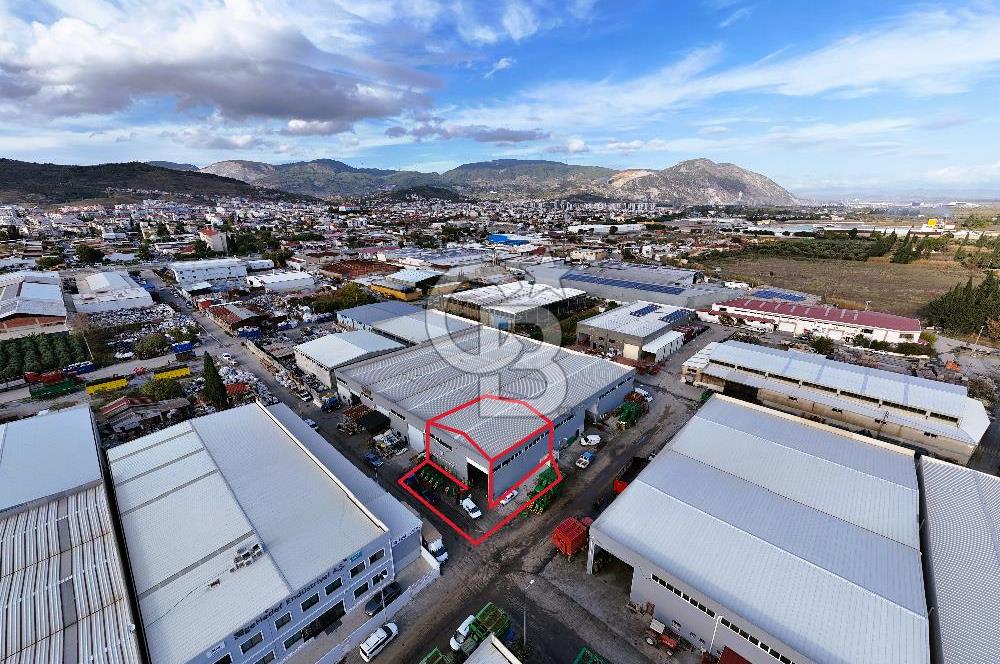 AYDIN SÖKE OSB'DE 600m² KULLANIM ALANLI KİRACILI SATILIK DÜKKAN
